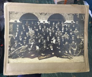 Большое групповое фото Десятники 1930 год