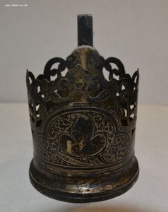 Подстаканник серебро 875.
