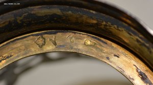 Подстаканник серебро 875.