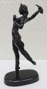 Балерина "ЗАРЕМА", Касли, чугун. Сделано в СССР.