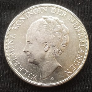 2 1/2 гульдена 1930 (Нидерланды)