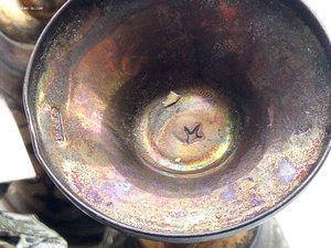 Бокалы для вина Кубачи(не использованные)