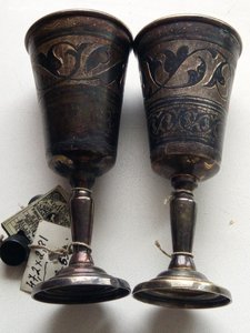 Рюмки для ликера Кубачи (не использованные)