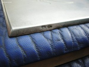 Настольный БЛОКНОТ_____с серебряной накладкой(875 пр.)