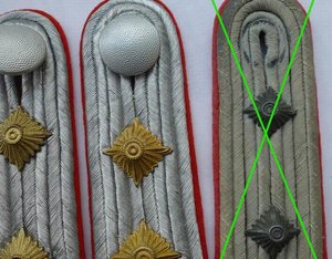 2 пары погон Вермахта