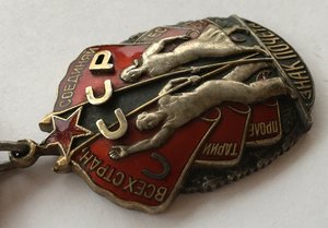 «ЗНАК ПОЧЁТА» 216 тыс, ранняя «ложка» БЮДЖЕТНЫЙ