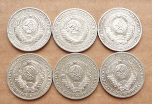 Советы: рубли-погодовка 6шт+ от 1тр