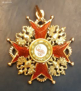 Станислав 3 ст. золото.