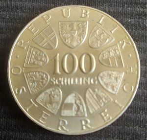 100 шиллингов 1975 (Австрия)