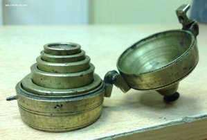 Царский Разновес -комплект Бронза