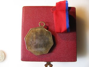 Памятная шейная медаль Олимпиада 1980г.
