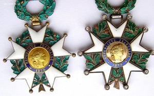 Орден Почётного легиона, серебро-золото-бриллианты