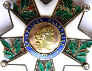 Орден Почётного легиона, серебро-золото-бриллианты