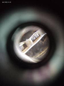 Запонки. Серебро 875. Хрусталь прямоуголный