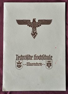 Брошюра технического колледжа Мюнхена 1940
