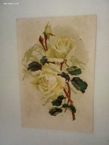 Открытки рисованные цветы изв.художников 1920-1970 годы