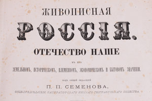 Книга "Живописная Россия", 1881 г. 1 том, часть 2.
