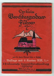 маленький путеводитель по Берхтесгадену 1938