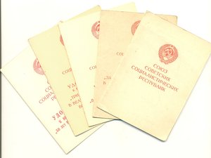 Большой и красий набор, 7 орденских