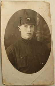 боец НКВД(?) 1937 г.