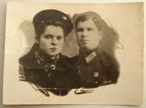 командир Осоавиахима с женой