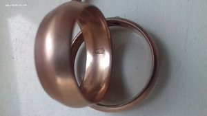 Обручалки СССР .лом 16.5 грамм. 1500 за грамм. 375 проба.
