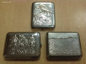 3 портсигара Советских