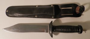 Охотничий нож СССР номерной