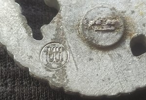 нагруд.квалиф.знак "Зенит.артилер.ПВО ВВС" (Люфтваффе)