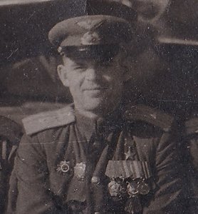 Боевые лётчики. Два Героя Сов.Союза. Нграды. Самолёты.