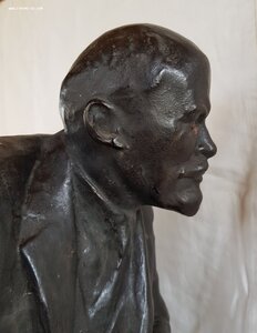 Ленин, скульптура, Гжель.Завод, 1938 год