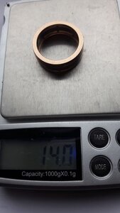 Кольцо (14 гр,585 пр) комбинированное золото