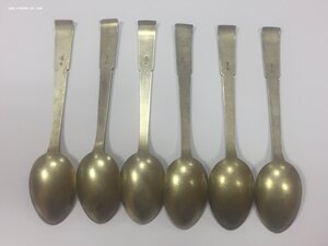 Ложки Чайные Серебро 875