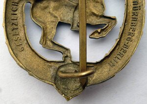 Квалификационный знак «наездник» в бронзе -2