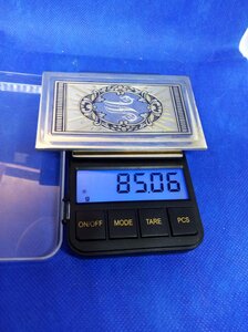 Визитница. Серебро 925 пр.Северная чернь.