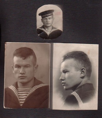 Три фото моряка. 1939-40года