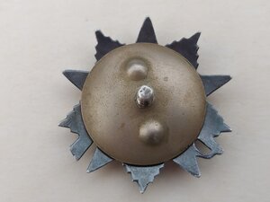 Боевой комплект,орден Красной звезды (клеймо М.Д - штихель)