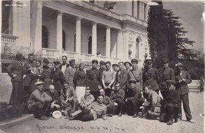 На отдыхе в Ливадии. МВД. НКВД. 1940 год. Типажи.