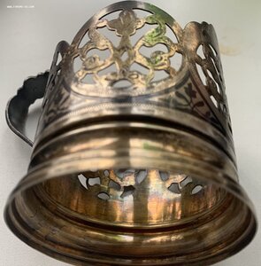 Подстаканник Серебро Советы