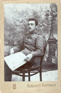 Фото унтер-офицера Cabinet portrait