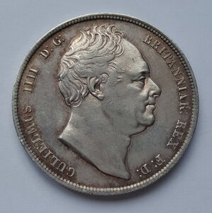 Великобритания 1/2 кроны 1834 года William IV