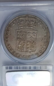 Брауншвейг-Каленберг-Ганновер Талер 1762 года ( PCGS AU50 )