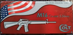 США 5 $ 2010 года Colt M 16 ( PROOF )