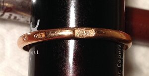 Кольцо-перстень золото 583 проба СССР