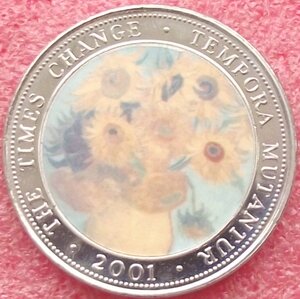 250 шиллингов,Сомали,2001,картины великих художников,цветн.