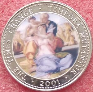 250 шиллингов,Сомали,2001,картины великих художников,цветн.