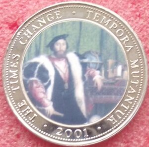 250 шиллингов,Сомали,2001,картины великих художников,цветн.