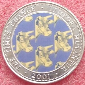 250 шиллингов,Сомали,2001,картины великих художников,цветн.