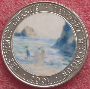 250 шиллингов,Сомали,2001,картины великих художников,цветн.