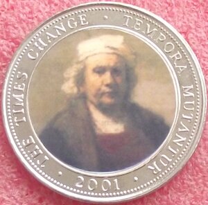 250 шиллингов,Сомали,2001,картины великих художников,цветн.